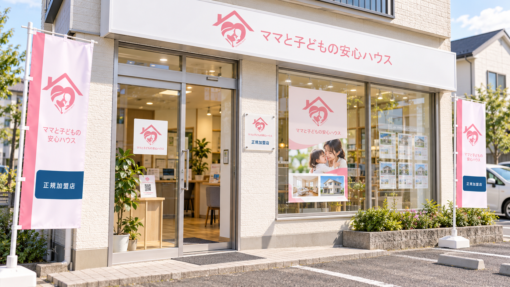 展開イメージ:安心ハウス不動産会社FCの店舗